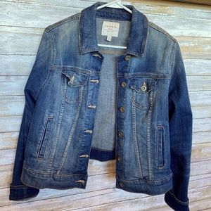 Torrid Boyfriend trucker jean jacket. Size 0 EUC